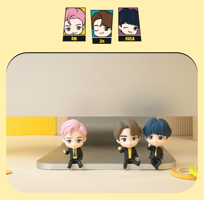 BTS TinyTAN Butter JIN Monitorfiguur