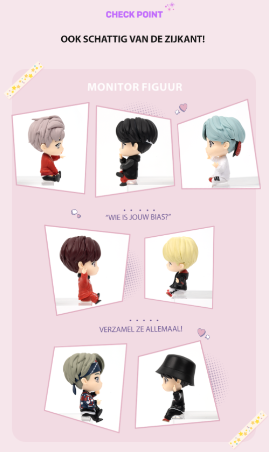 BTS TinyTAN Magic door JUNGKOOK Monitorfiguur