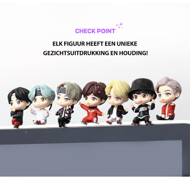 BTS TinyTAN Magic door JUNGKOOK Monitorfiguur
