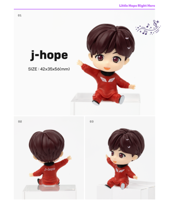 BTS TinyTAN Magic door J-HOPE Monitorfiguur