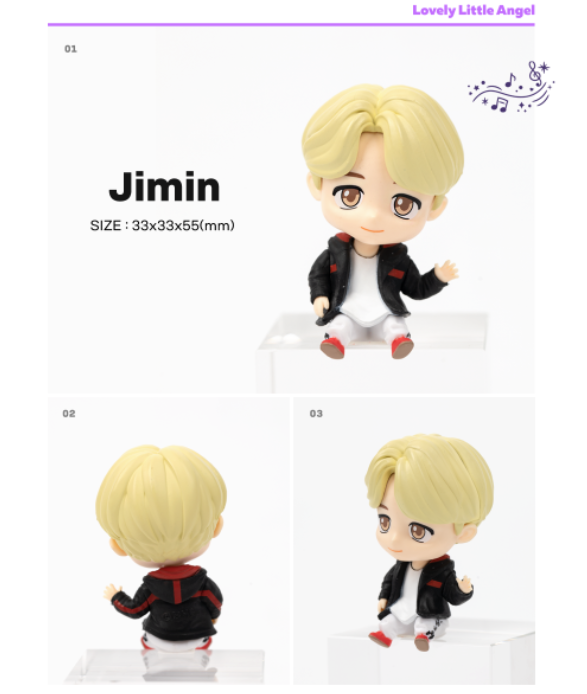 BTS TinyTAN Magic door JIMIN Monitorfiguur