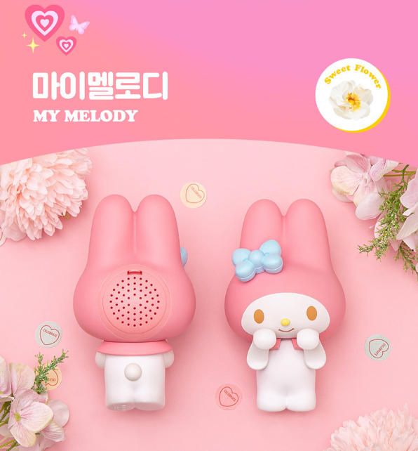 Sanrio My melody luchtverfrisser Monitorfiguur