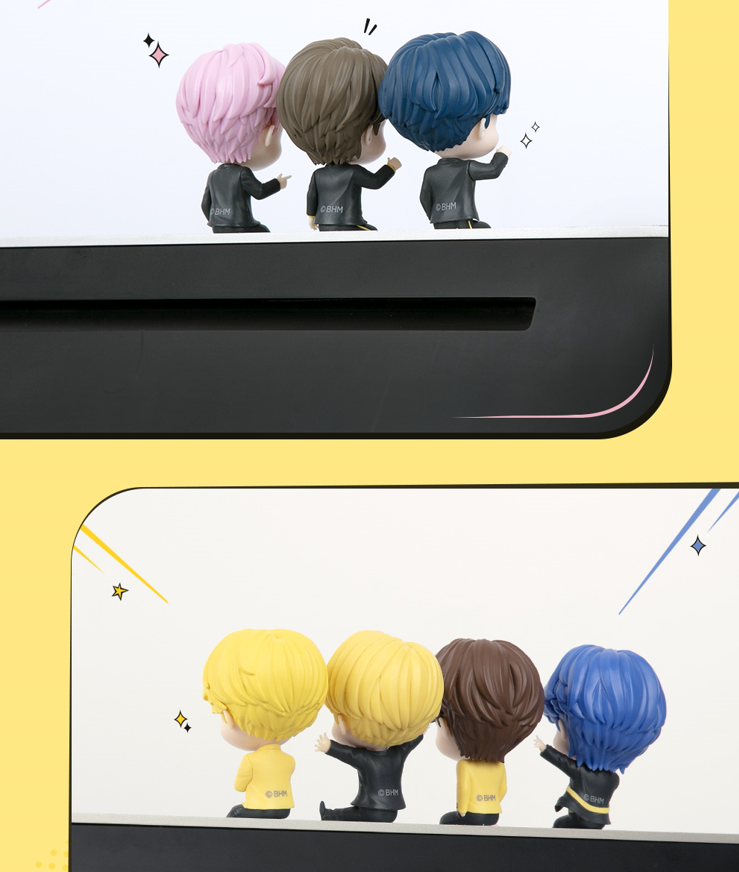BTS TinyTAN Butter JIN Monitorfiguur