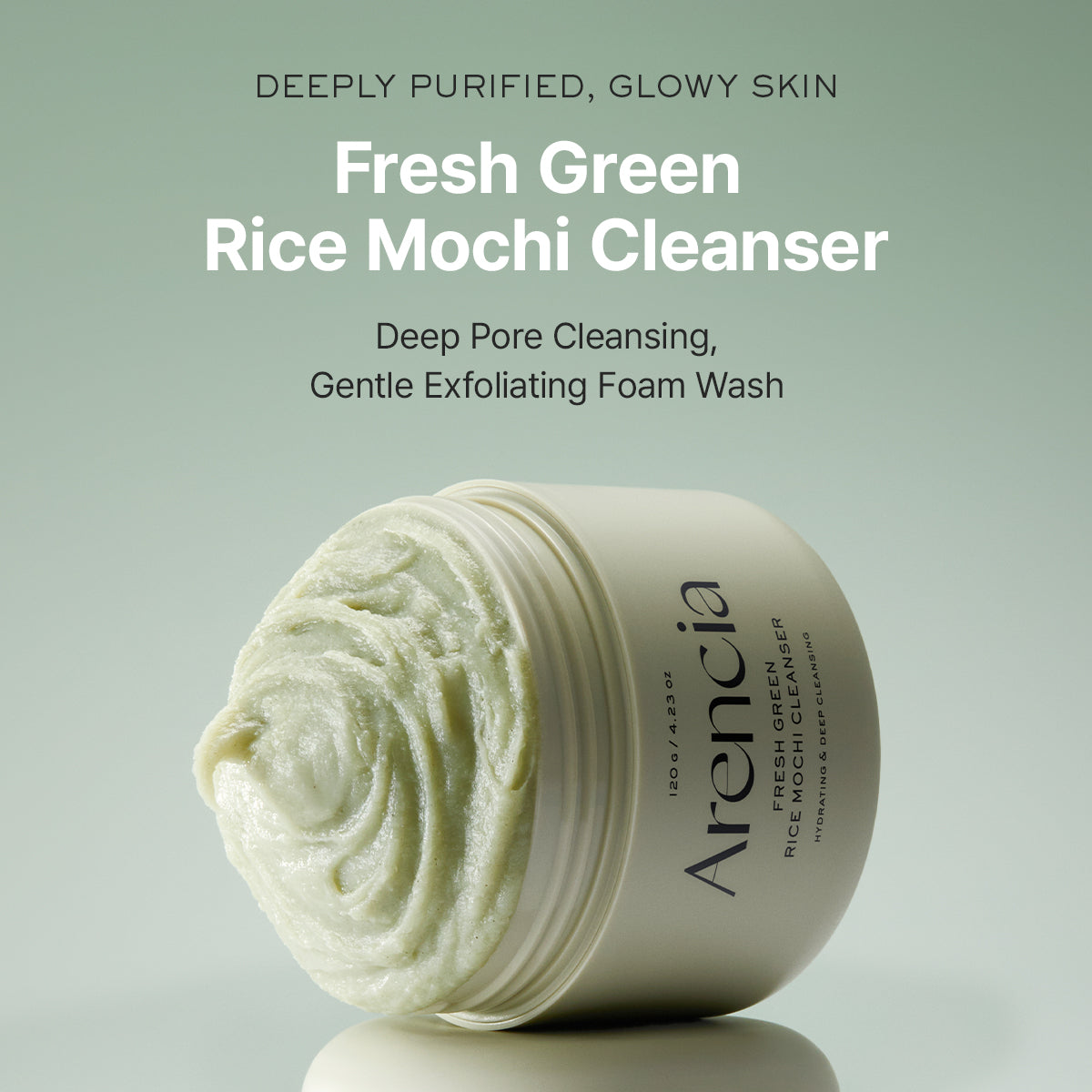[Arencia] Fresh Green Rice Mochi Cleanser