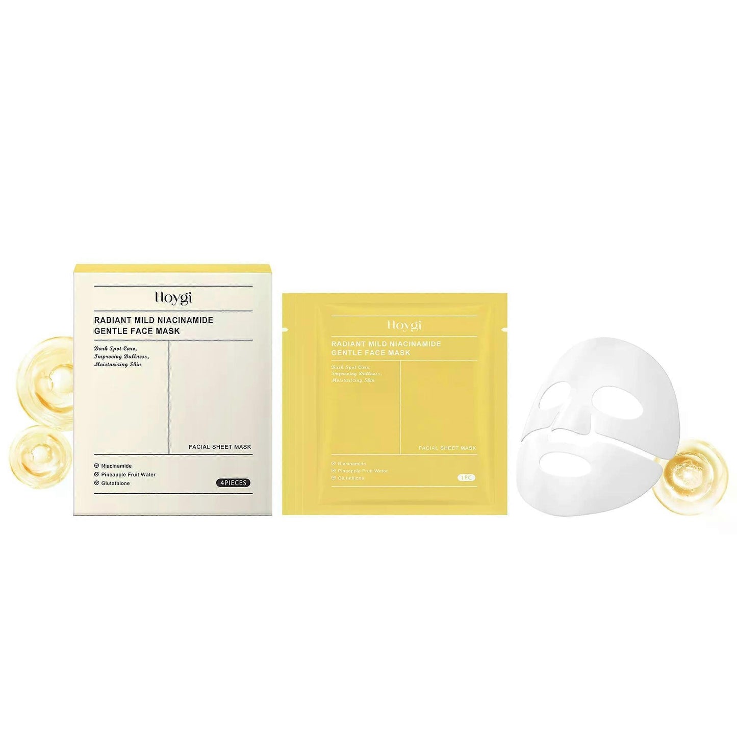 [Biodance] Radiant Vita Niacinamide Real Deep Mask (4 stuks)