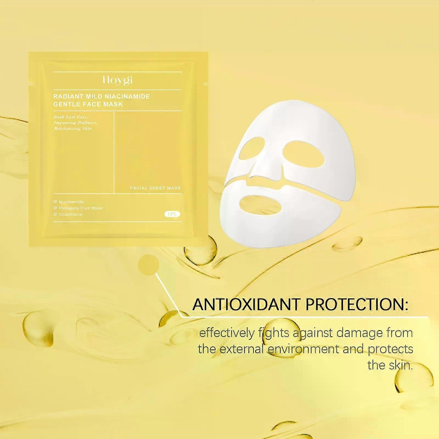 [Biodance] Radiant Vita Niacinamide Real Deep Mask (4 stuks)