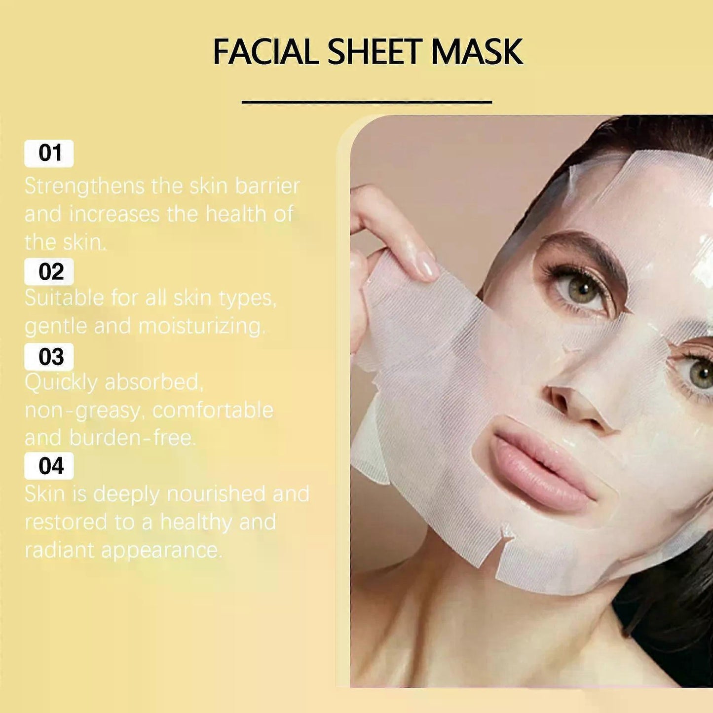 [Biodance] Radiant Vita Niacinamide Real Deep Mask (4 stuks)