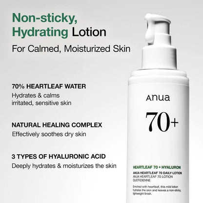 [ANUA] Heartleaf 70% Daily Lotion