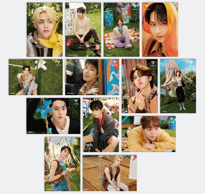 KPOP SEVENTEEN JEONGHAN, HEAVEN PM 2:14 Ver. - Lenticulair ansichtkaart & Mini Kaart