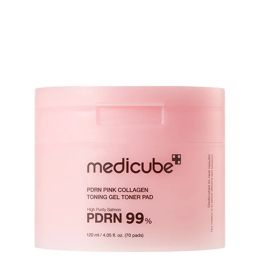 [Medicube] PDRN Pink Collagen Toning Gel Toner Pad