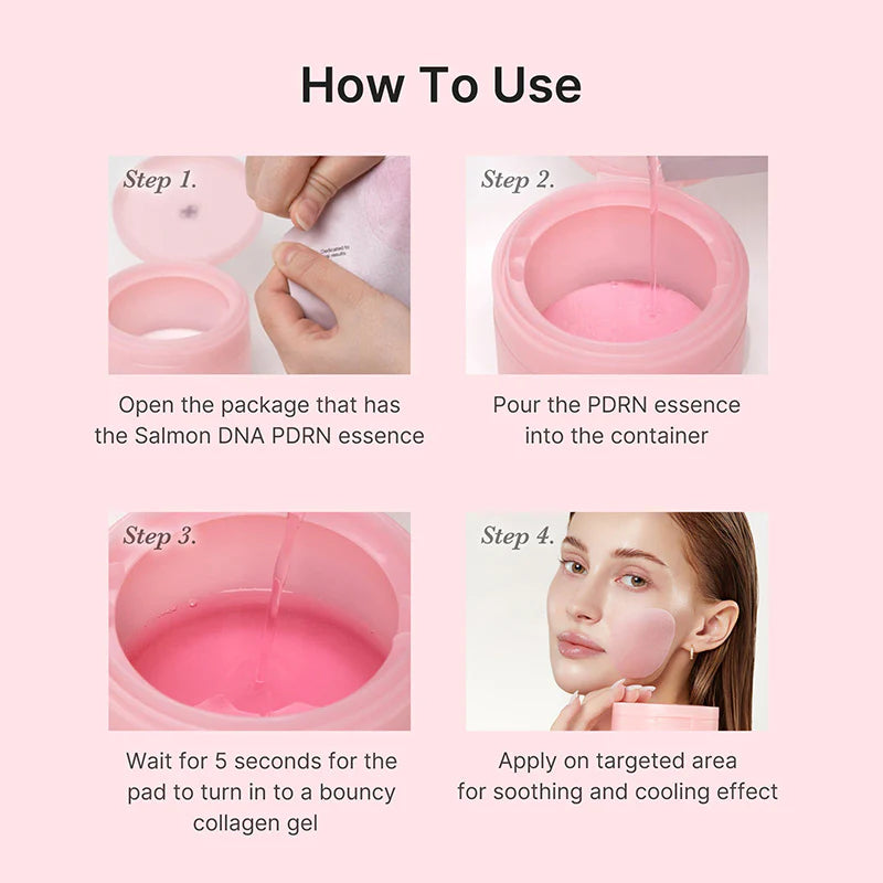 [Medicube] PDRN Pink Collagen Toning Gel Toner Pad