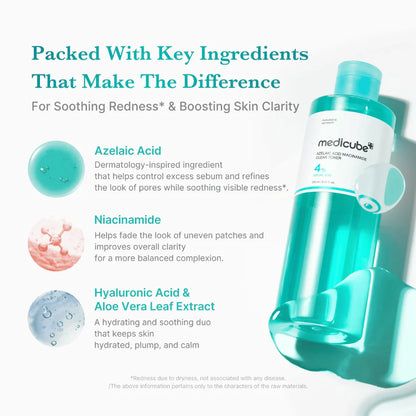 [Medicube] Azelaic Acid Niacinamide Clear Toner