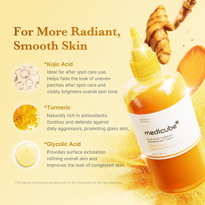 [Medicube] Kojic Acid Turmeric Resurfacing Toner