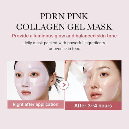 [MEDICUBE] PDRN Pink Collagen Gel Mask (4 stuks)
