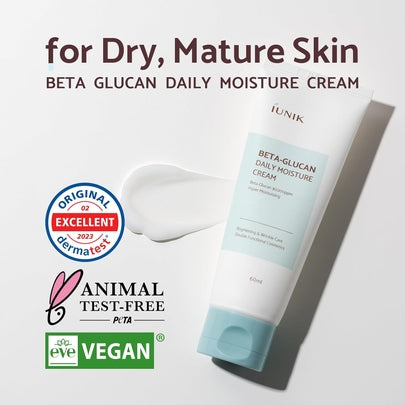 [iUNIK] Beta Glucan Daily Moisture Cream 60ml