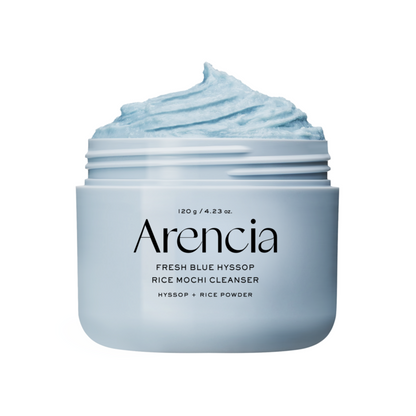 [Arencia] Fresh Blue Hyssop Rice Mochi Cleanser
