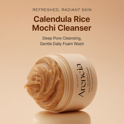 [Arencia] Calendula Rice Mochi Cleanser