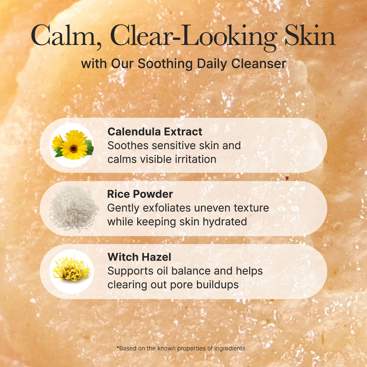 [Arencia] Calendula Rice Mochi Cleanser