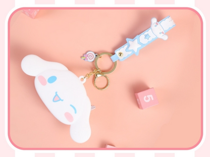Sanrio Cinnamoroll Sleutelhanger PVC Portemonnee