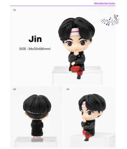 BTS TinyTAN Magic door JIN Monitorfiguur