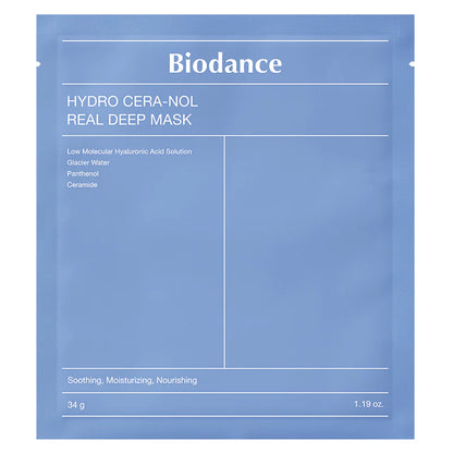 [Biodance] Hydro Cera-nol Real Deep Mask (4 stuks)