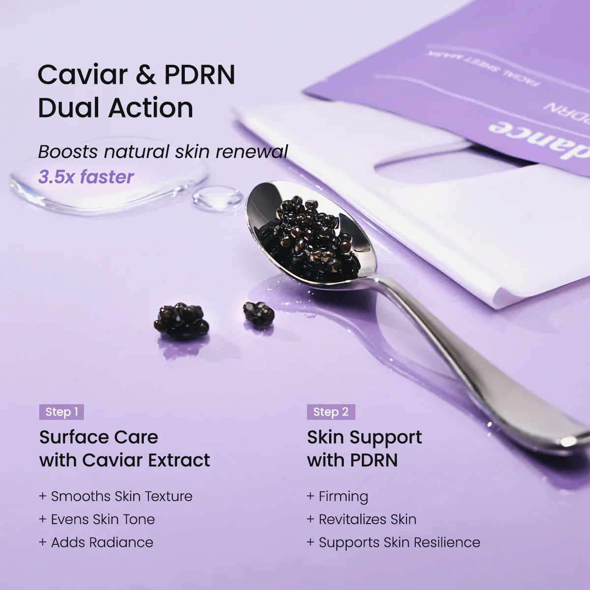 [Biodance] Rejuvenating Caviar PDRN Real Deep Mask (4 stuks)