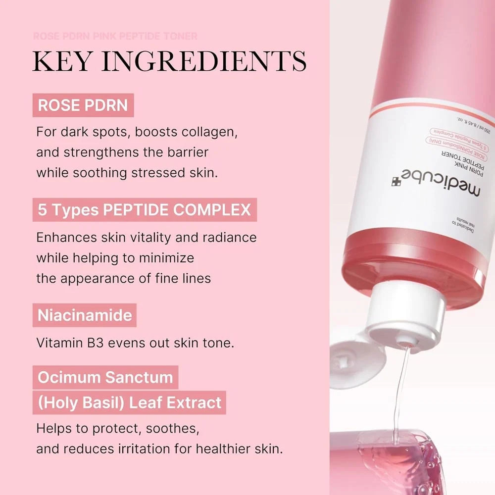 [MEDICUBE] PDRN Pink Cica Soothing Toner