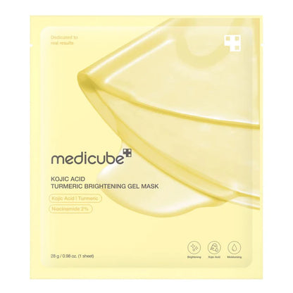 [MEDICUBE] Kojic Acid Turmeric Gel Mask (4 stuks)