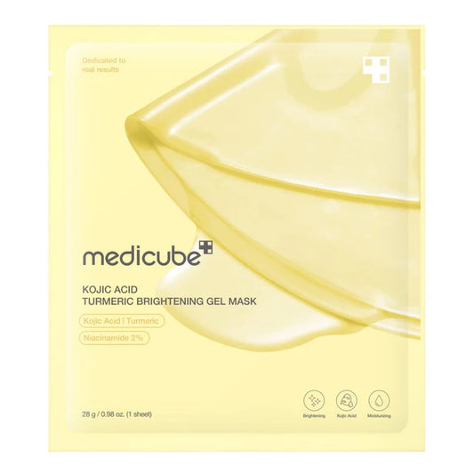 [MEDICUBE] Kojic Acid Turmeric Gel Mask (4 stuks)